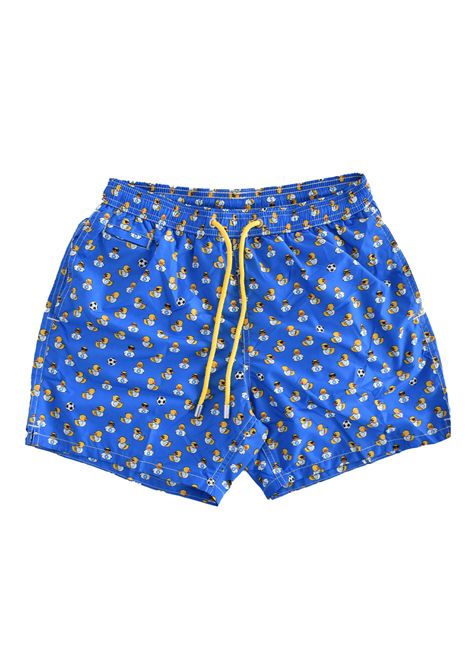Costume bambino Jean Lighting MC2 Saint Barth 04839 Azzurro papere ssc napolo coulisse occhielli poliestere MC2 SAINT BARTH | Costumi | JEANLIGHTING0483917